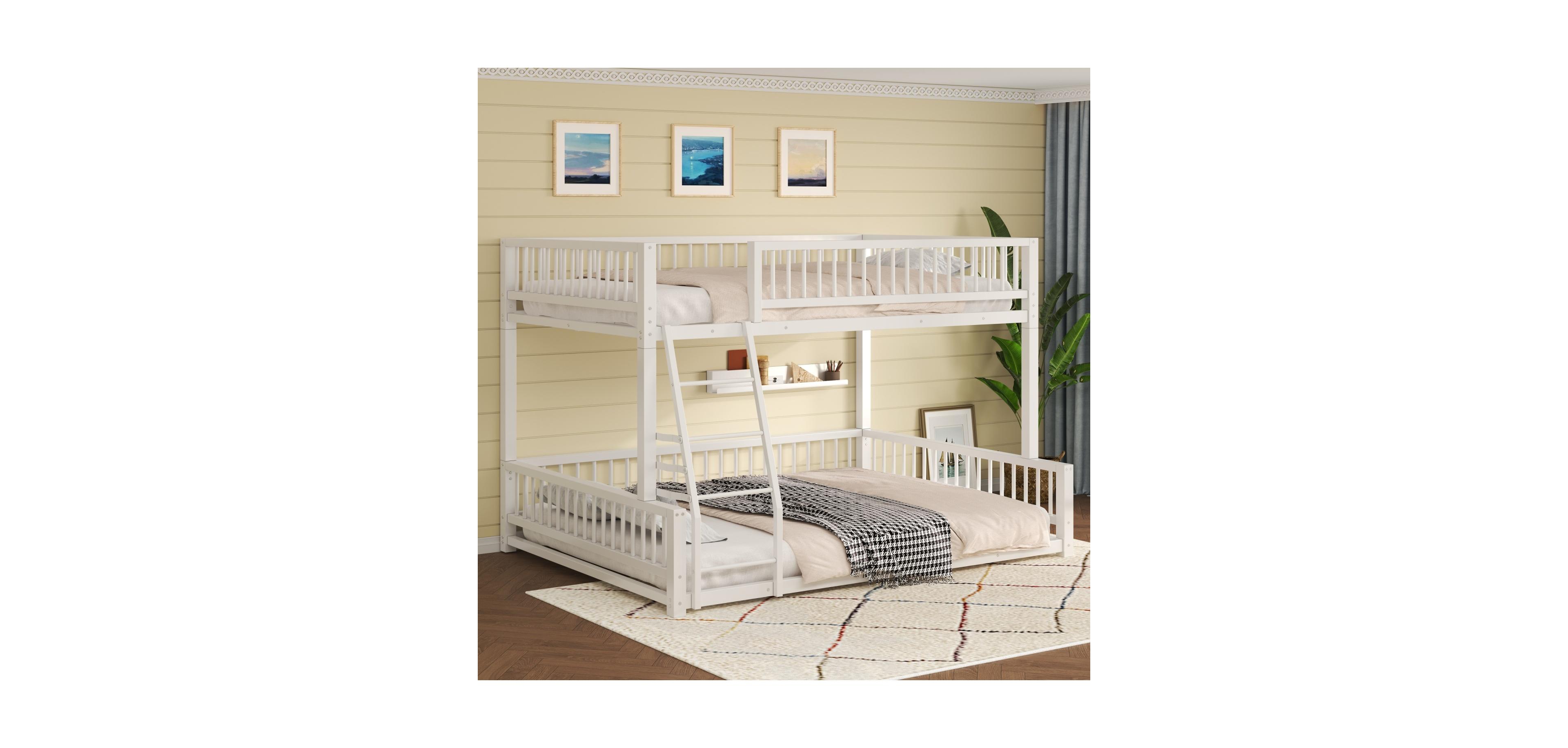 Streamdale Furniture Full Xl/Queen Bunk Bed Frame