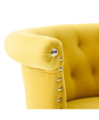 Velvet Bar Stool Set of 2, Adjustable Swivel, Silver Legs