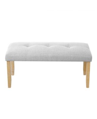 Tufted Upholstered Bench - Bedroom, Dining, Entryway