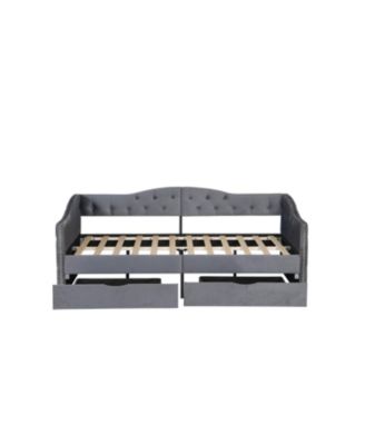 Upholstered Daybed with Storage, Twin Size