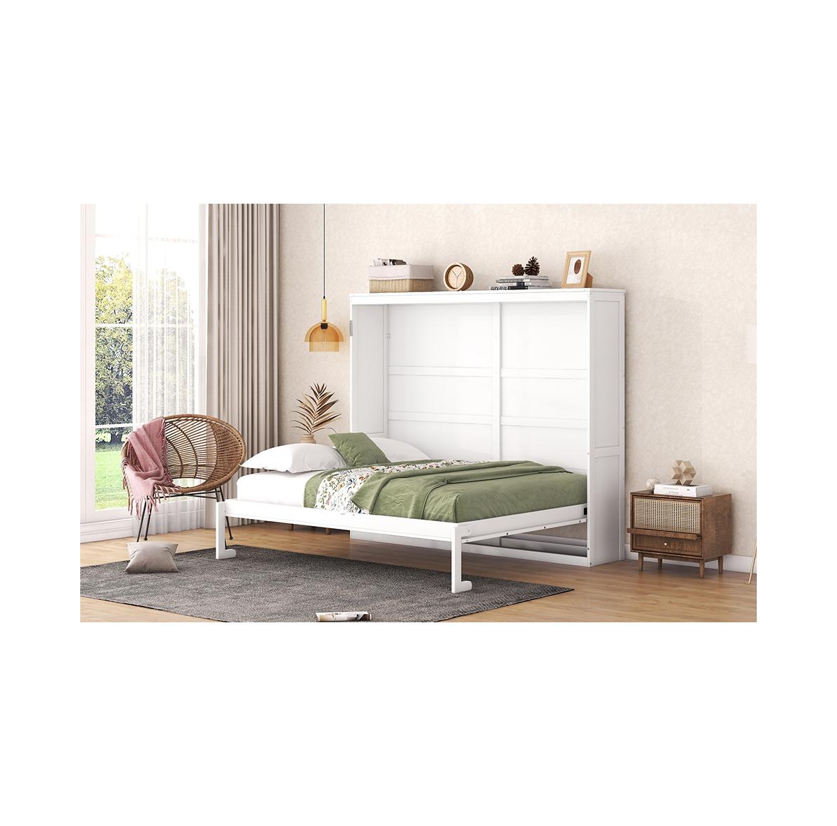 Streamdale Furniture Queen Size Murphy Bed Wall Bed