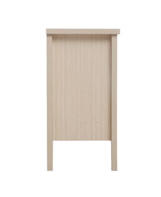 Streamdale Carved 2-Door Storage Cabinet with Adjustable Shelf