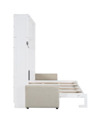 Queen Size Murphy Bed Wall Bed with Sofa