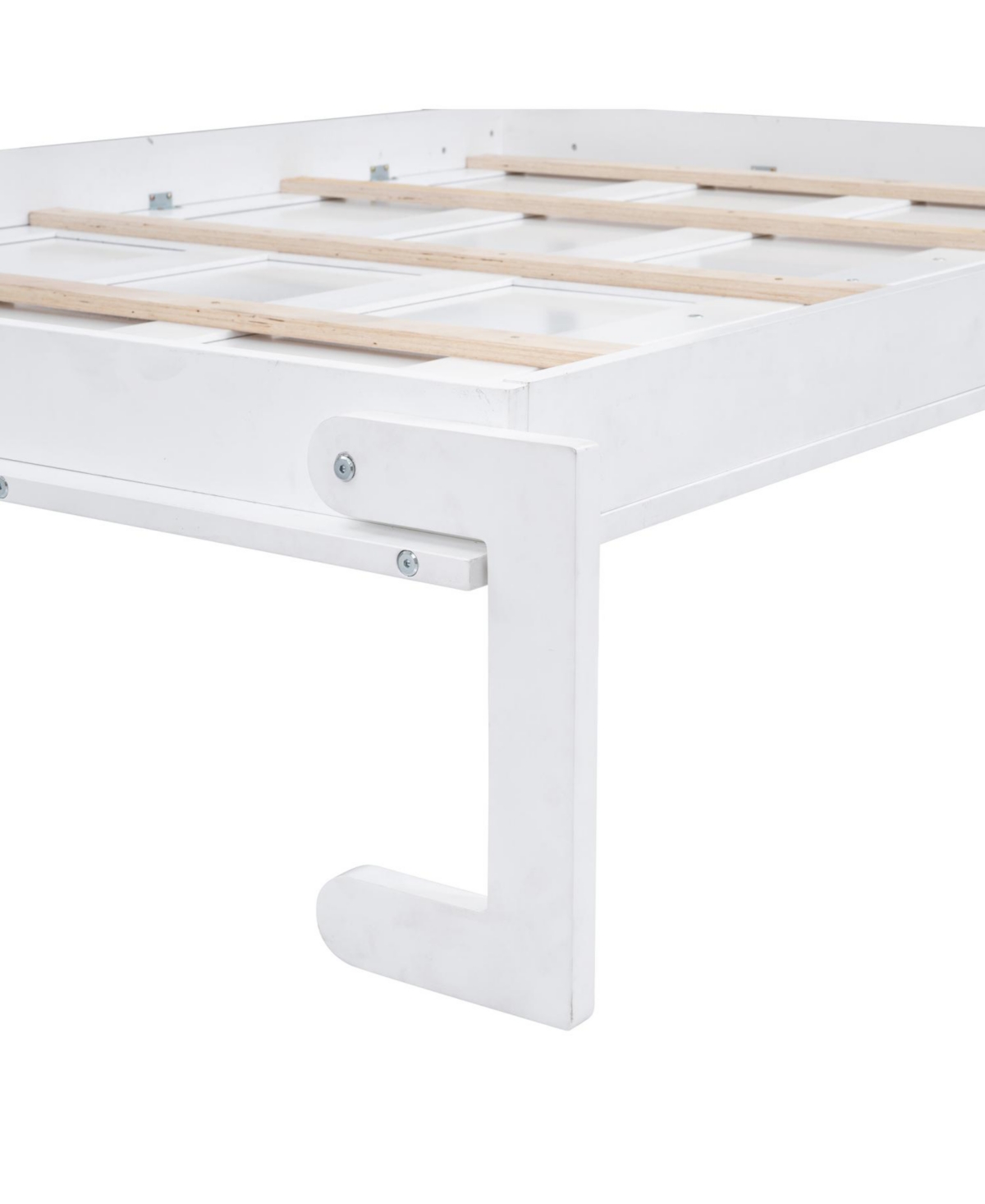 Streamdale Furniture Queen Size Murphy Bed Wall Bed with Top Cabinets