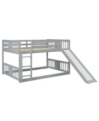 Full Over Full Bunk Bed with Ladder