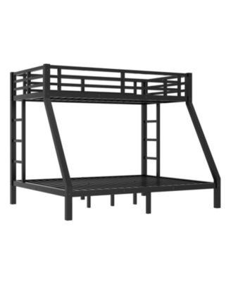 Metal Twin XL/Queen Bunk Bed