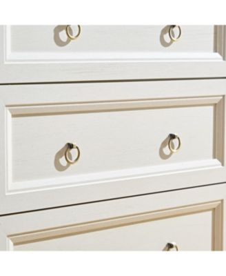 Streamdale Farmhouse 5-Drawer Wood Chest of Drawers