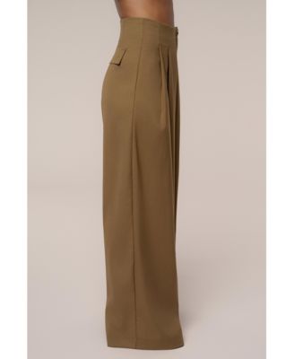 Women's Polished Pleat Trouser
