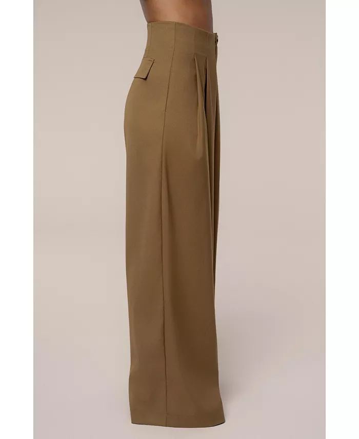 Women's Polished Pleat Trouser - thumbnail 2