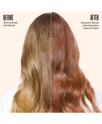 Color Depositing Hair Mask – Semi-Permanent Hair Dye + Deep Conditioner, 8oz Jar