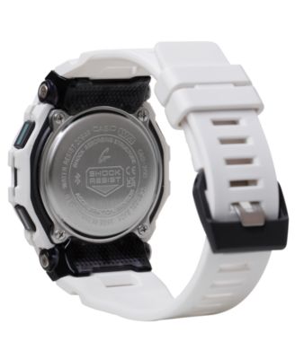 Men's Japanese Quartz White Resin Watch, 45.9mm