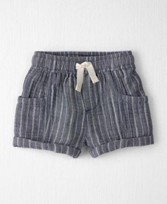 Baby Boys' Collared Shirt and Shorts, 2-Piece Set