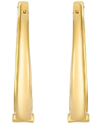 Vanilla Diamond Hoop Earrings (0.36 ct. t.w.) in 14k Honey Gold
