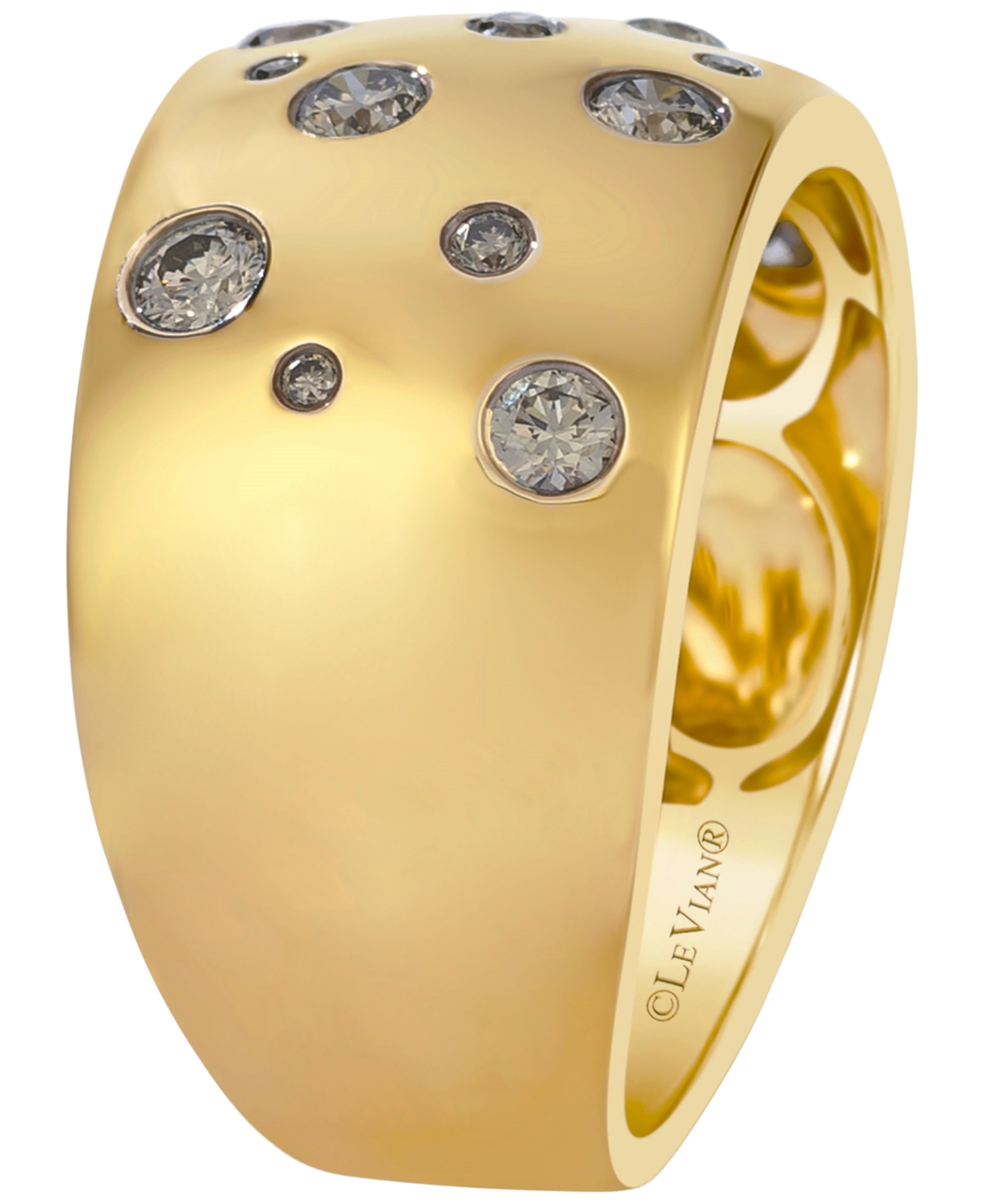 Le Vian Chocolate Diamond Ring (0.51 ct. t.w.) in 14k Honey Gold