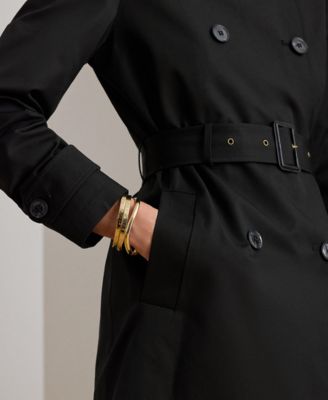 Women's Short Belted Trench Coat