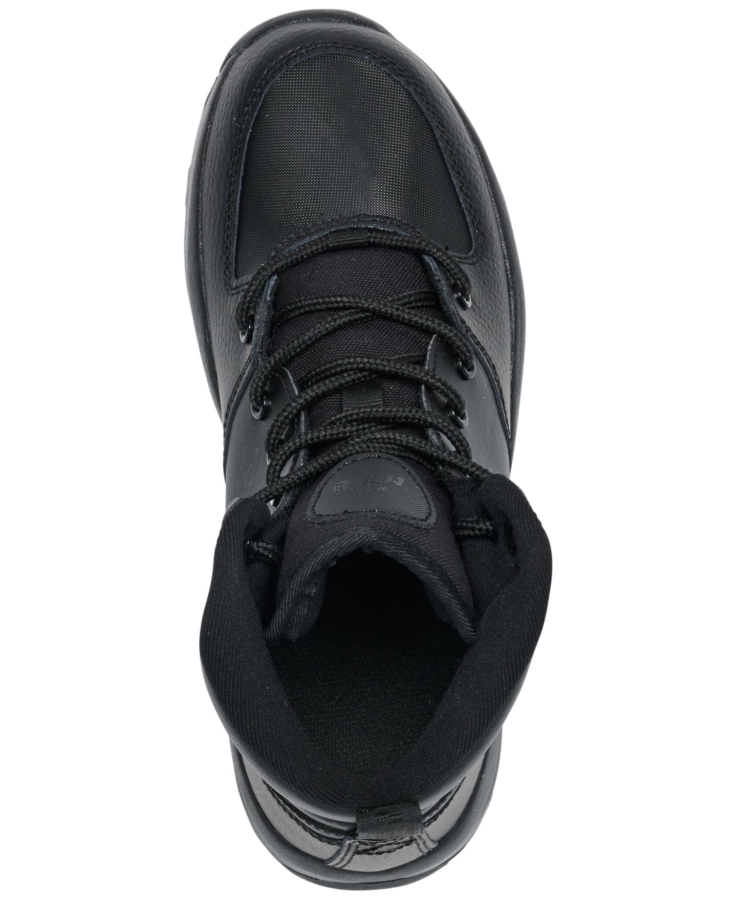 Детские ботинки Nike Manoa 17 Leather, цвет: Чёрный — фото 5