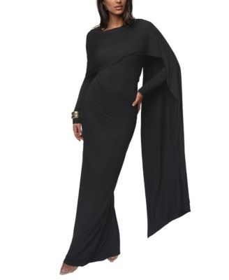 Women's Glitz Asymmetric Maxi Dress