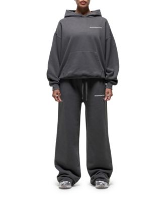 Women's Vintage Grey Relaxed Hoodie