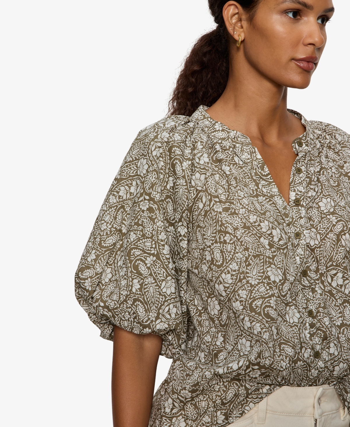 Sanctuary Women's Plenty of Love Bubble Blouse