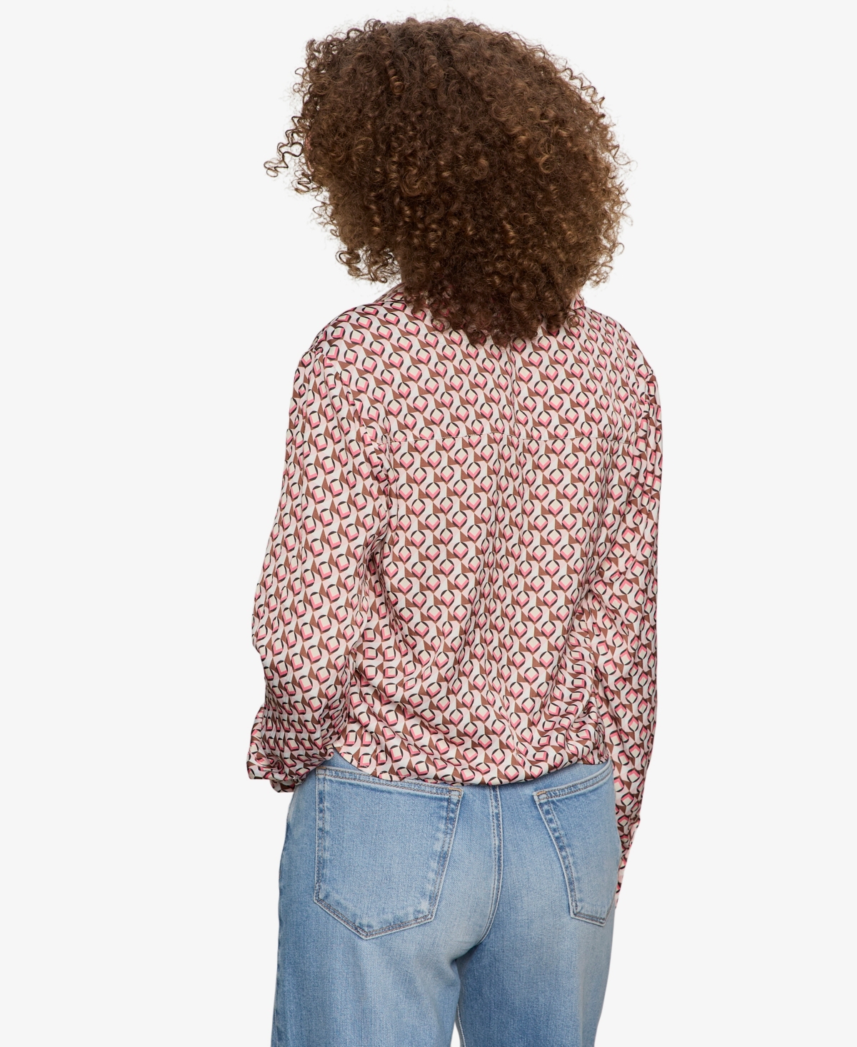 Sanctuary Women's Lover Printed Tie Shirt