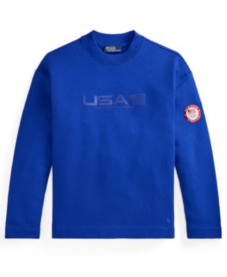 Men's Team USA Mock Neck Sweatshirt