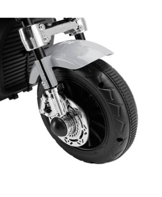 Dual 6V Kids Ride-On Motorcycle, 3-Wheel Toy with Forward/Reverse & Sounds for Ages 1-5