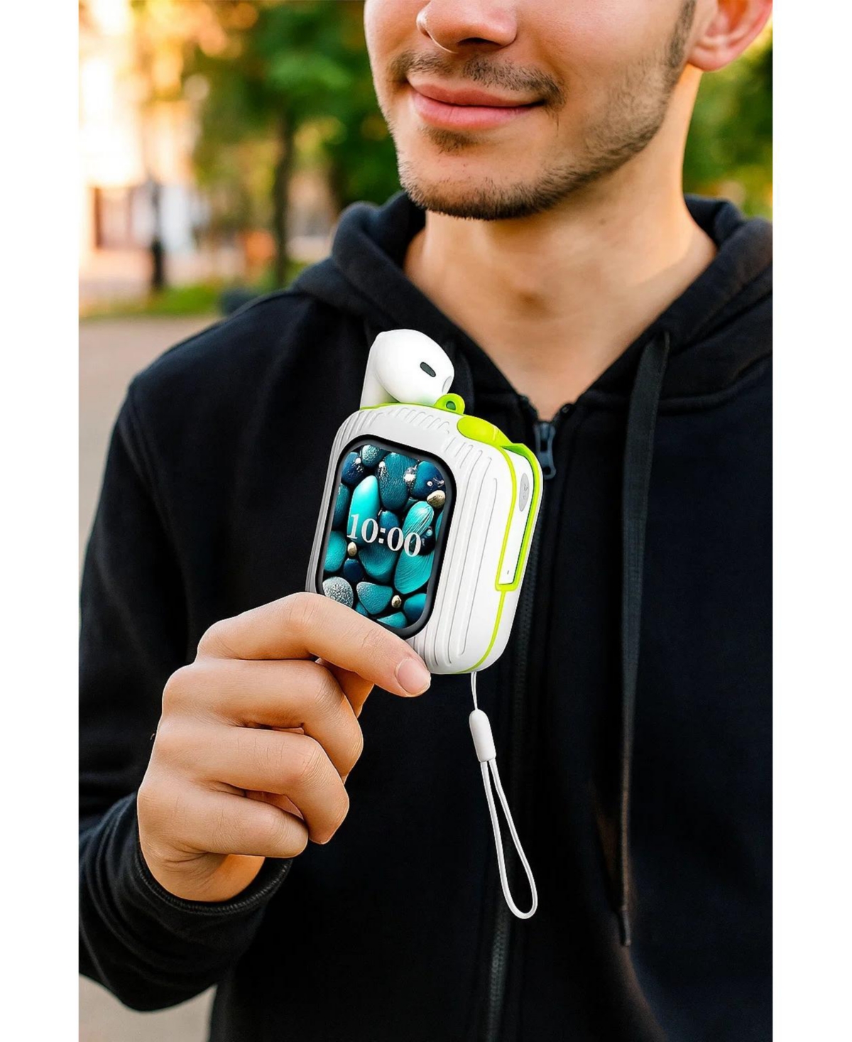 Ethos Blink Buds True Wireless Earbuds with Digital Display