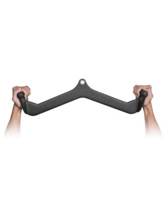 SUGFIT LAT Pulldown Bar Cable Row V-Bar Attachment with Rubber Grip for Home Gym