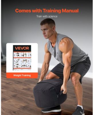 SUGFIT Workout Sandbag 100 LB Heavy Duty Slam Bag for Strength Training (Unfilled)