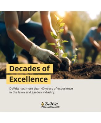 DeWitt Sunbelt 6' x 300' Woven Weed Barrier Landscape Fabric Ground Cover 2 Pack