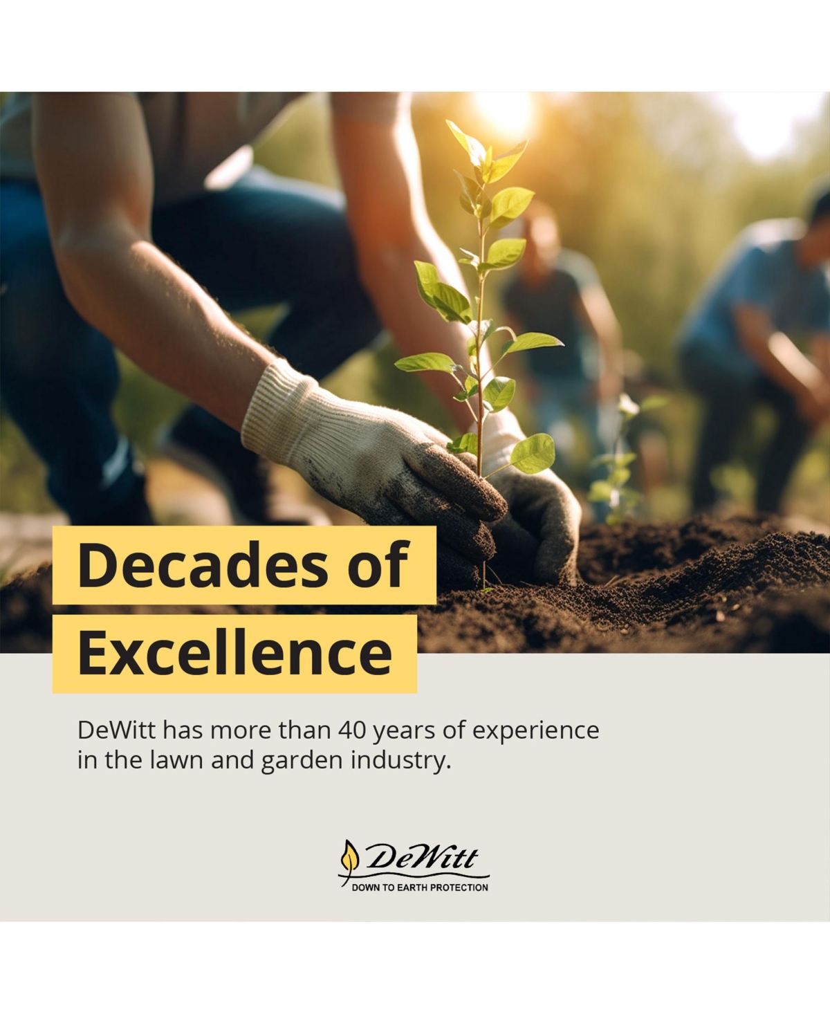 DeWitt Sunbelt 6' x 300' Woven Weed Barrier Landscape Fabric Ground Cover 2 Pack