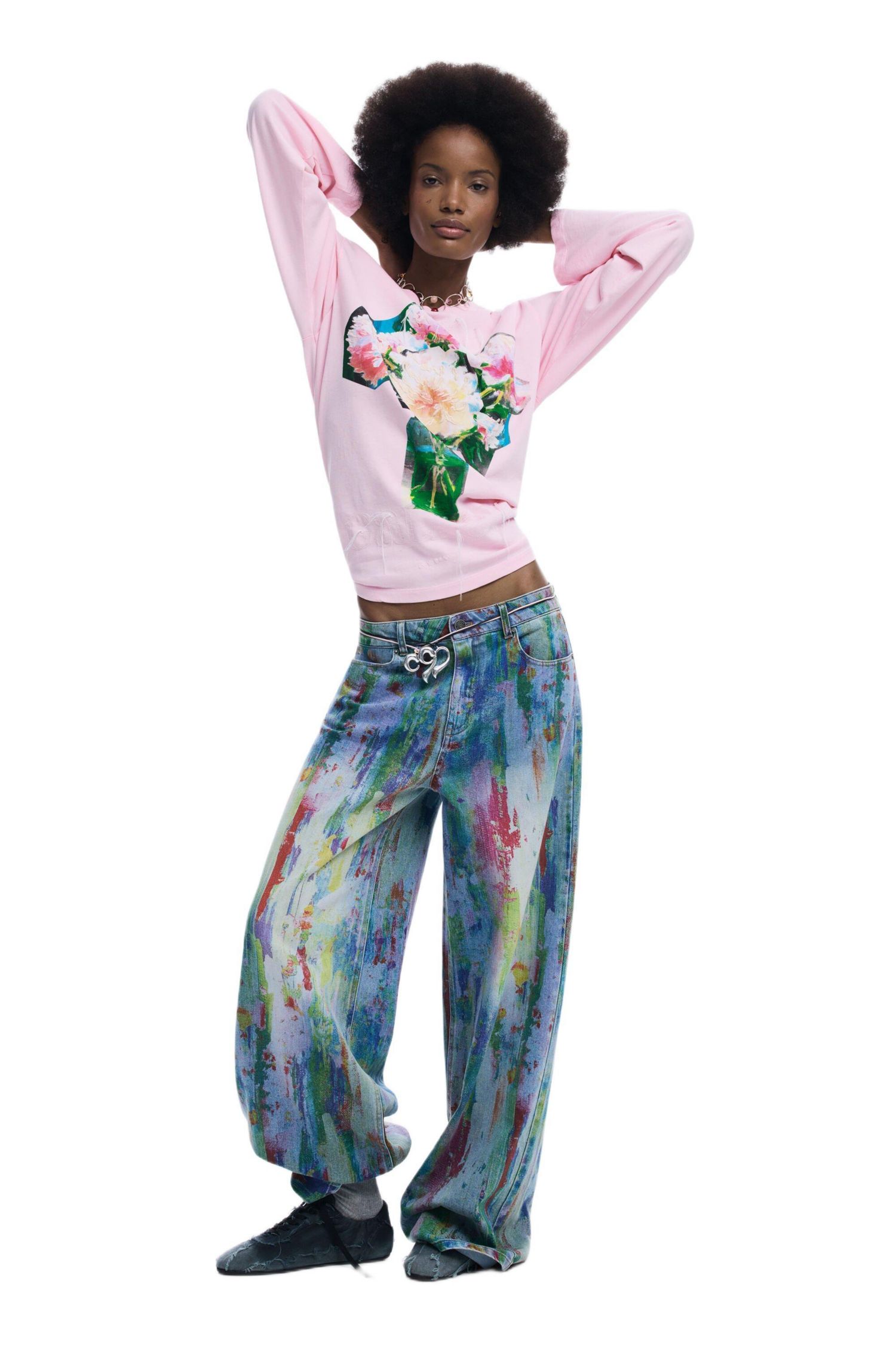 Women's T-shirt bouquet