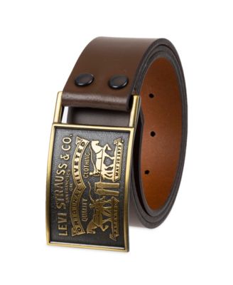 Men's  Plaq Bridle Jean Belt