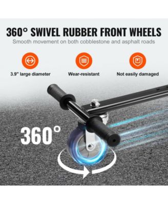 Hoverboard Seat Attachment Compatible with 6.5" 8" 8.5" 10" Boards, Adjustable Frame, Grips Control, 220 lb Capacity for Kids and Adults