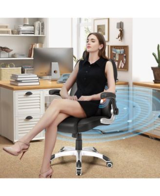 Kneading Massage Office Chair with Adjustable Headrest