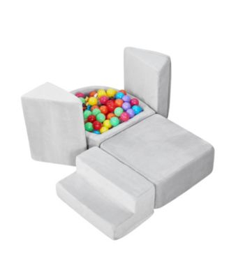 5-Piece Foam Climbing Blocks with Ball Pit (Balls Not Included)