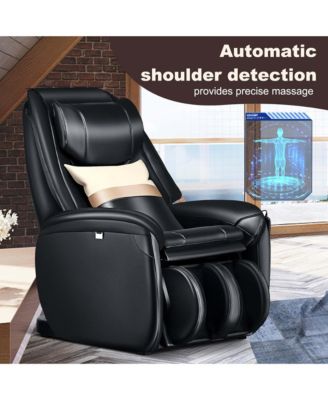 Massage Chair Full Body SL Track Zero Gravity with  Pillow Reversible Footrest Heat