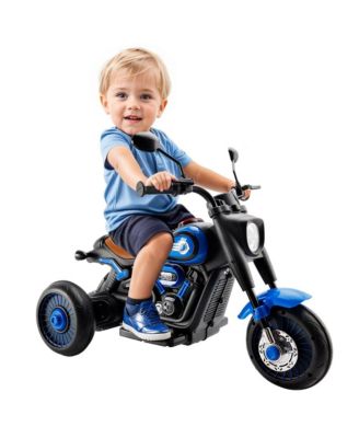 6V 3-Wheel Kids Motorcycle for Ages 1-3, Electric Toy with Light & Music