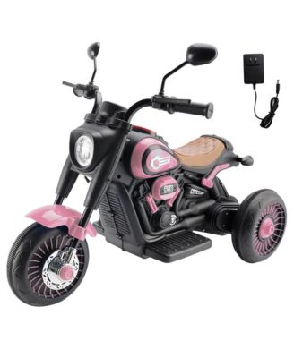 6V 3-Wheel Kids Motorcycle for Ages 1-3, Electric Toy with Light & Music
