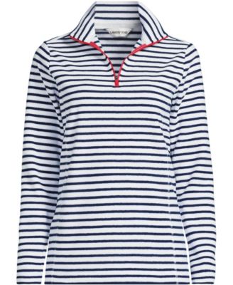 Women's Anyweather Fleece Quarter Zip Pullover.