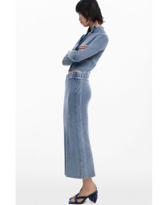 Women's LONG KNIT SKIRT