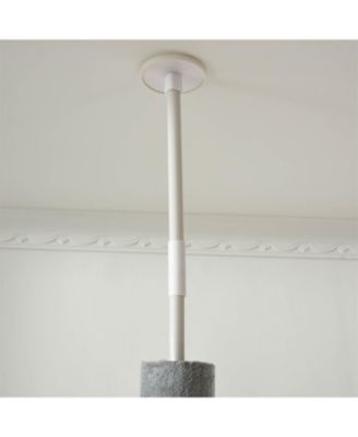 85.5" Cat Tree with Scratching Post, Hanging Balls