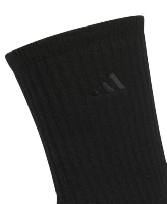 Men's Cushioned Comfort Crew Socks, 3-Pack