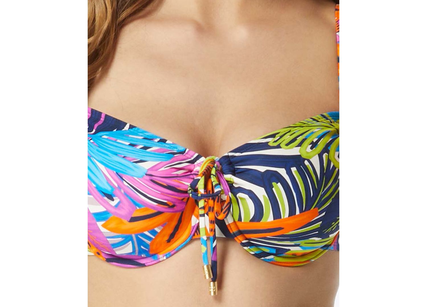 Women's Amour Tie-Back Cami Bikini Top