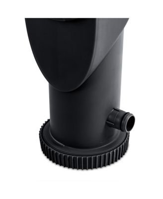 1500 Gallon SkimmerPlus Filter Pump System for Above Ground Pool, Black