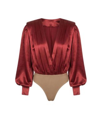 Women's Satin Radiance Bodysuit.