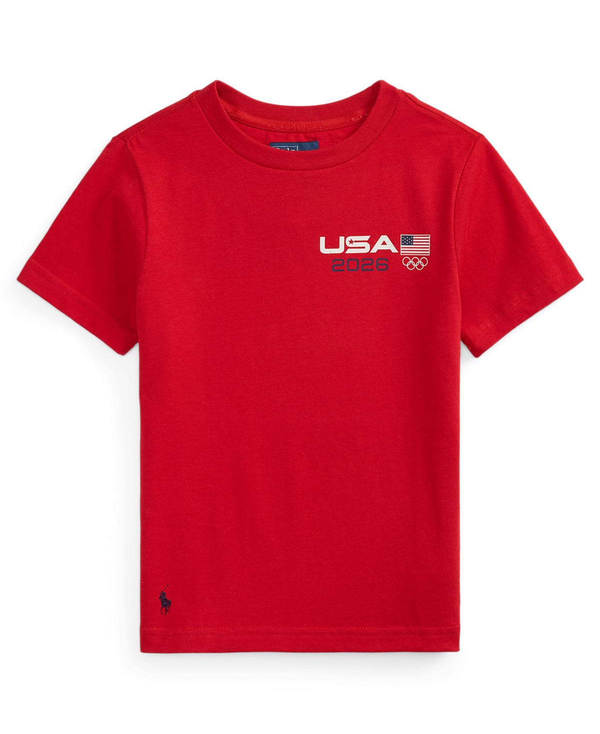 Polo Ralph Lauren Boys' 2-7 Team Usa Graphic Print T-Shirt