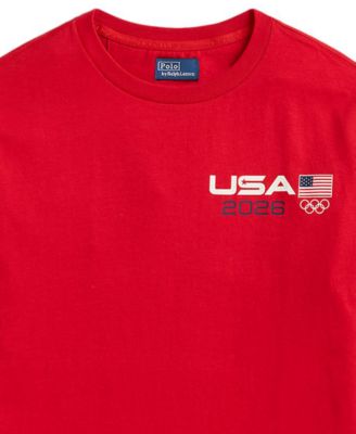 Boys 8-20 Team USA Graphic Print Crewneck T-Shirt