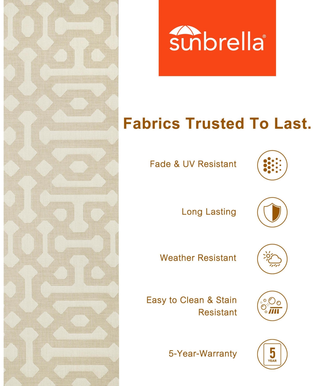 Aoodor Outdoor Patio Chair Cushions Set