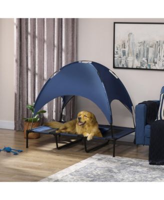 Elevated Pet Bed Dog Foldable Cot Tent Canopy Inst Shelter,